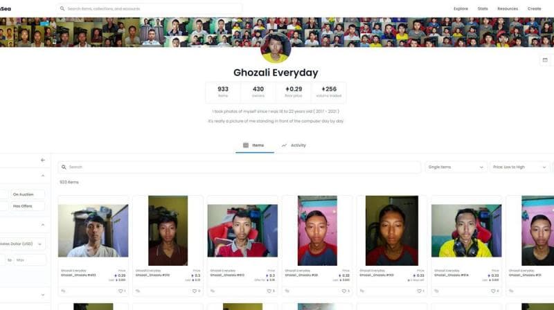 Cara Bikin NFT di OpenSea Biar Sukses Seperti Ghozali Everyday