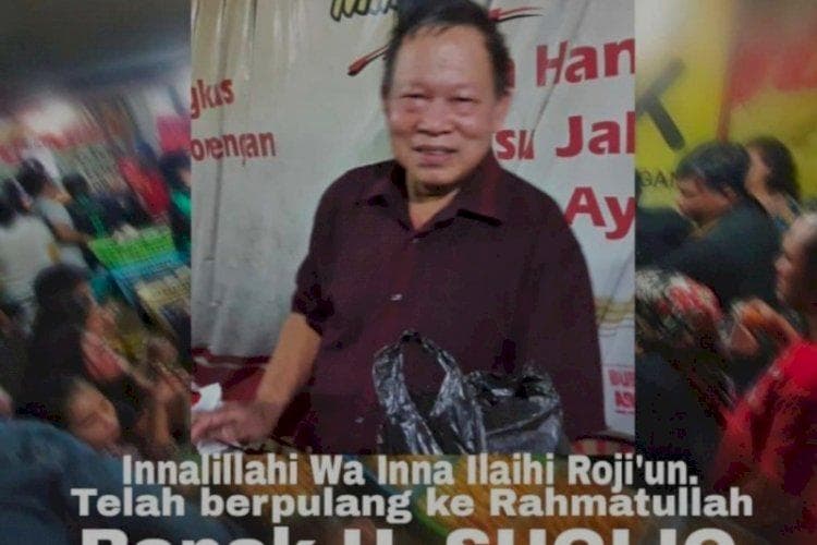 Legenda Nasi Kucing Pak Gik Semarang Meninggal Dunia