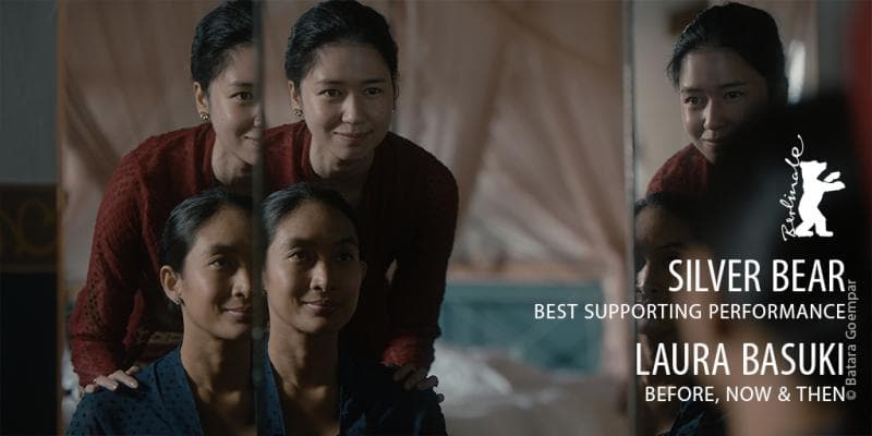 Laura Basuki mendapatkan penghargaan Silver Bear Festival Film Berlinale 2022. (Twitter.com/berlinale)