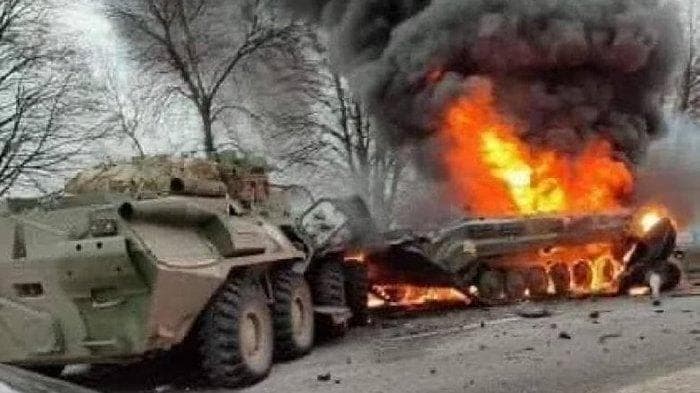 Ukraina mengalami krisis keamanan. (Dailymail.uk via Tribun)