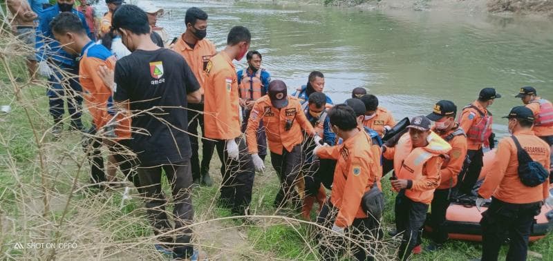 Korban Sungai Pemali ditemukan meninggal pada 14 September 2021. (Korantegal.com)