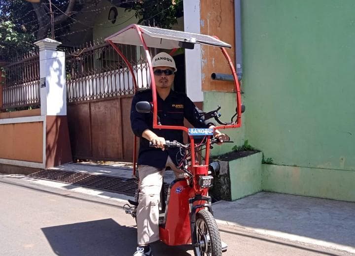Sangqu, Sepeda Tenaga Matahari Buatan Indonesia