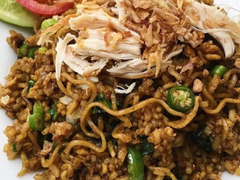 Nasi magelangan, istilahnya justru muncul dan populer di Jogja. (Detik/Instagram @thegourmetboy)