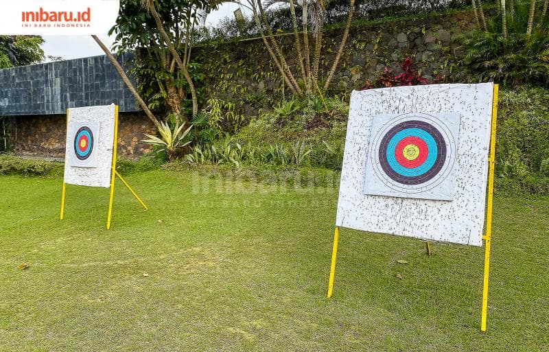 Salah satu fasilitas tambahan yakni archery target. (Inibaru.id/Kharisma Ghana Tawakal)