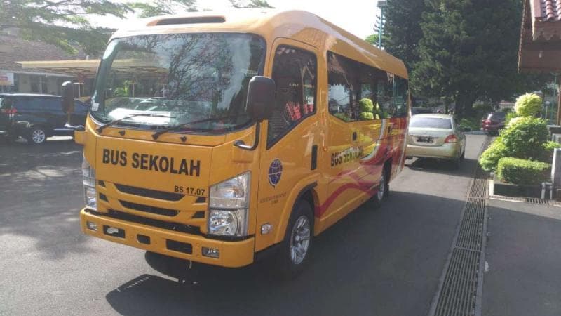 Jarang Ditemukan di Indonesia, Bus Sekolah Hadir di Banyumas dan Kulonprogo
