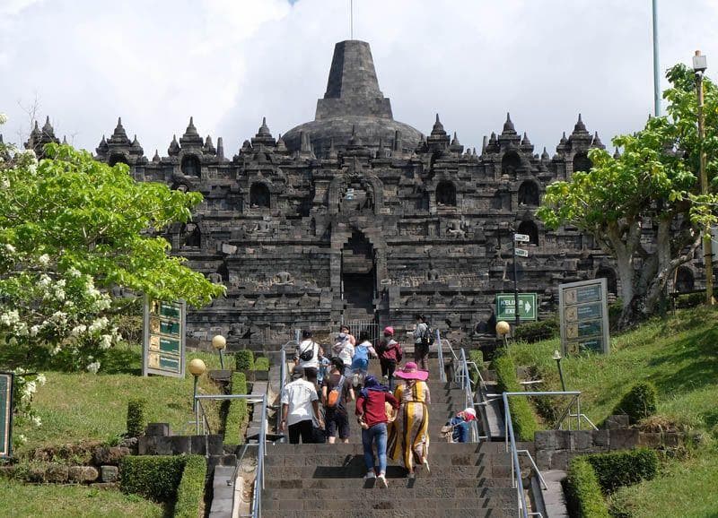 Tarif masuk Candi Borobudur bakal naik. (Antara via Media Indonesia)