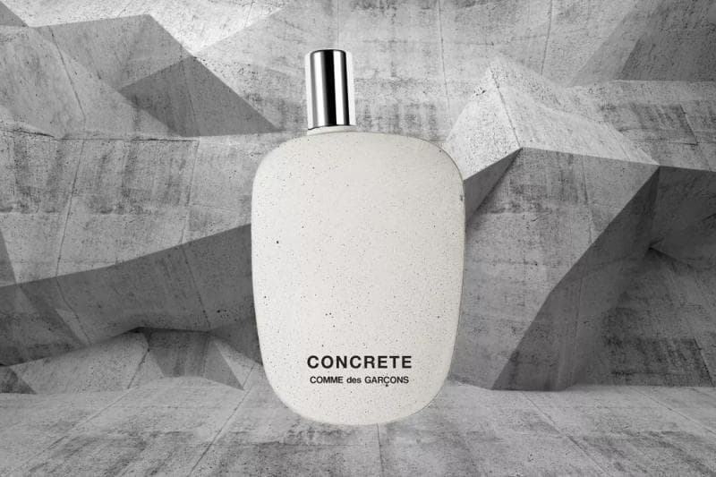 Parfum bertajuk Concrete keluaran Comme des GarÃ§ons ini akan memunculkan aroma khas saat kamu berada di tengah-tengah proyek konstruksi. (Garcons)