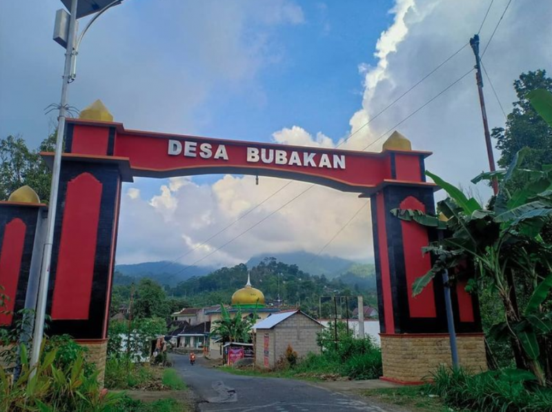 Desa Bubakan, Wonogiri, Jawa Tengah yang melahirkan banyak milyarder bakso dan jamu. (Instagram/wonogirikita)