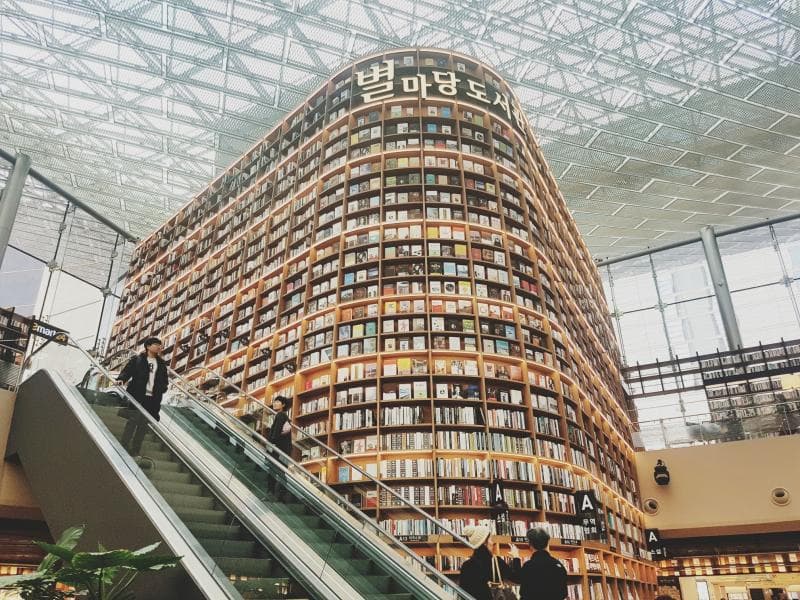 Perpustakaan Instagramable di Korea Selatan yang Bikin Kamu Auto Cinta Buku