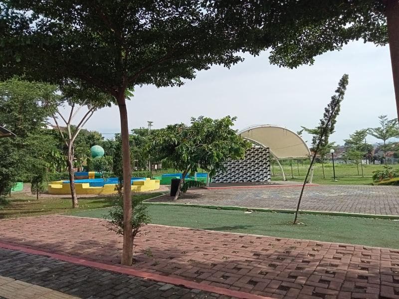 Taman Parkour Semarang terletak di&nbsp;Jalan Bancar Asri III, Kelurahan Lamper Tengah, Kecamatan Semarang Selatan . (AyoSemarang/Audrian Firhannusa)