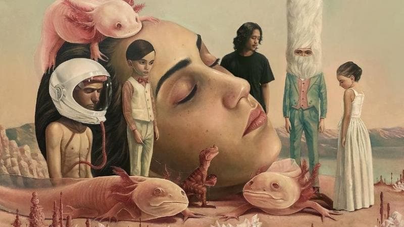 Kisah Pelukis Pop Surealis Roby Dwi Antono, Dari Ambarawa, Karyanya Diakui Dunia