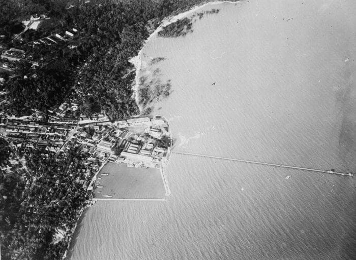 Pelabuhan Pekalongan antara tahun 1933 - 1940. (Tropenmuseum)