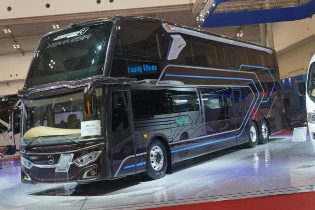 Desain bus dari Indonesia kerap ditiru Bangladesh. (Kumparan/Muhammad Ikbal)