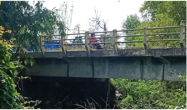 Jembatan Bantengan menjadi saksi eksekusi orang-orang yang diduga terlibat peristiwa G30S PKI. (Detik/Achmad Hussein Syauqi)