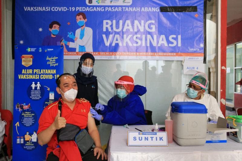 Vaksinasi Covid-19 di Indonesia sudah bisa dikatakan baik karena sebanyak 440 juta dosis telah disuntik kepada 240 juta lebih warga. (P2p.Kemkes)
