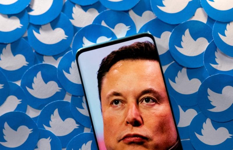Twitter mengalami kekacauan sejak diambil alih Elon Musk. (Reuters/Dado Ruvic)