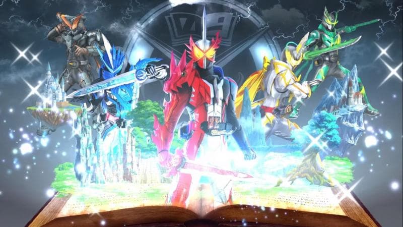 Kamen Rider Saber, salah satu serial Tokusatsu terbaru. (KAORI Nusantara)<br>