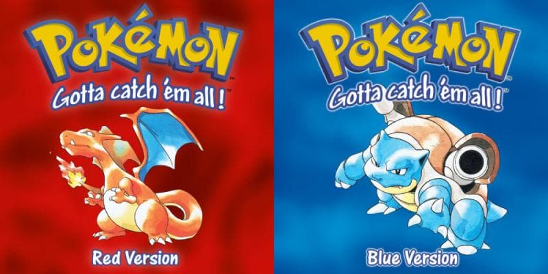 Pokemon Red &amp; Blue, game pertama dari serial pokemon yang mengawali kesuksesan franchise ini. (glitchwave.com)<br>