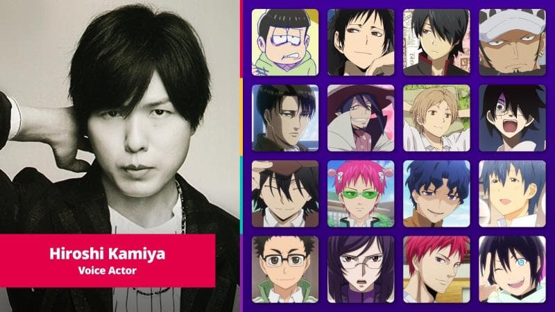 Hiroshi Kamiya memiliki karakter suara yang unik. (Twitter)
