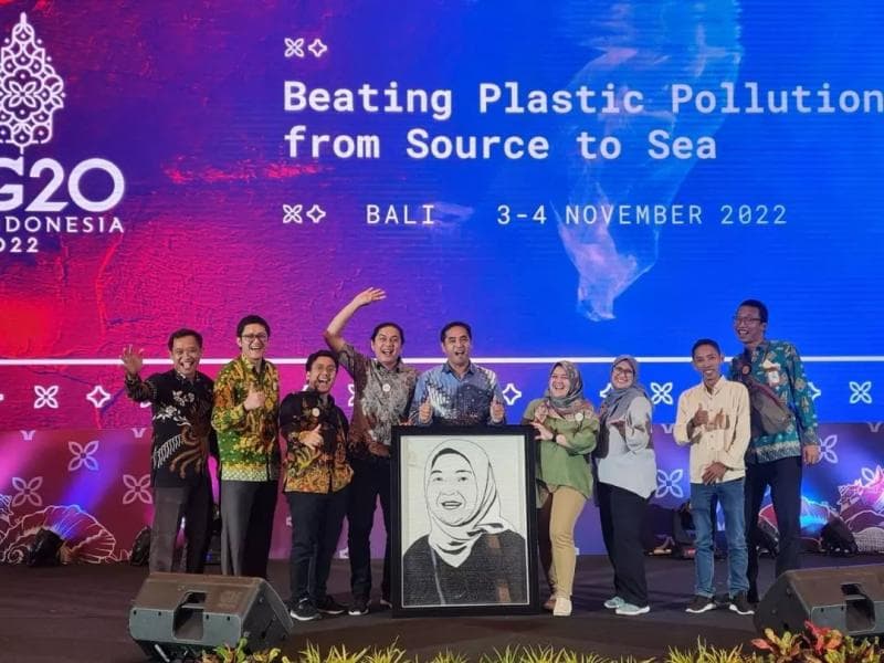 Keraguan Perajin Sampah Plastik Jafar Labib Ikuti Pameran Road to G20