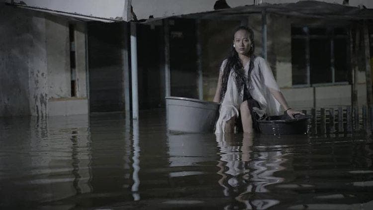 Banjir Rob di Kampung Halaman Mentari Isnaini