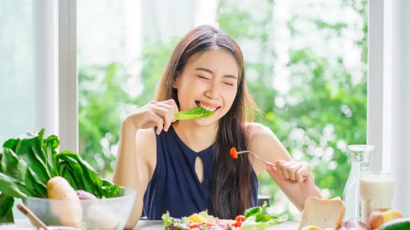 Makanan sehat baik untuk kesehatan mental. (Fimela/DW2630/Shutterstock)
