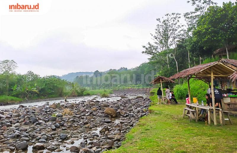 Kondisi terbaru Sungai Kaligarang di wisata Gubug Serut Gunungpati. (Inibaru.id/ Rizki Arganingsih)