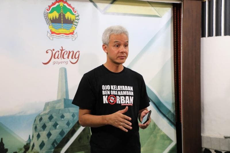 Ganjar Pranowo meminta masyarakat nggak mudik ke Jawa Tengah demi menekan potensi penyebaran virus corona. (jatengprov.go.id)