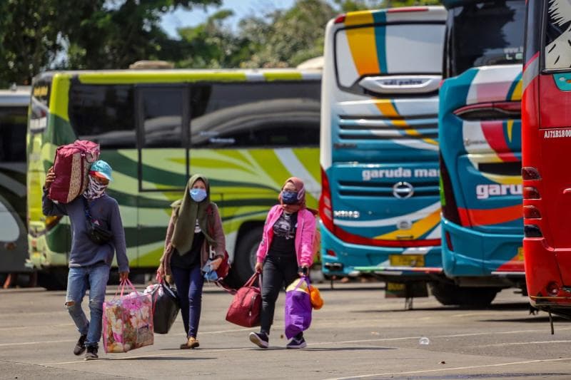 Mayoritas pemudik akan bergerak di Pulau Jawa. (Media Indonesia/Antara/Fauzi)