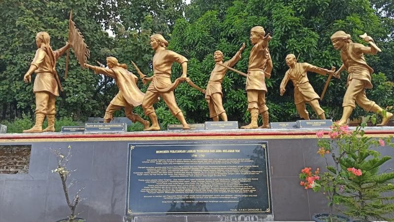 Monumen perjuangan Laskar Tionghoa-Jawa melawan VOC. (Google Maps/Taufan Efendi)