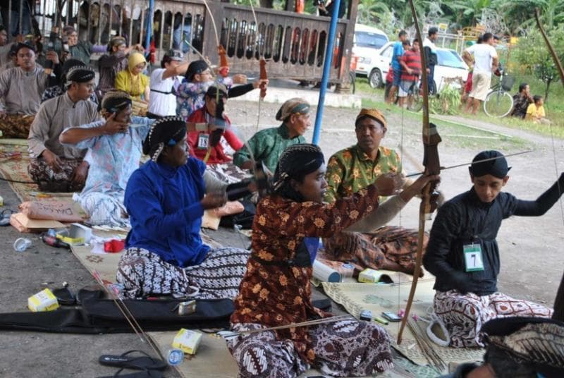Jemparingan populer di Yogyakarta. (Kaskus/Kaum.milenial)