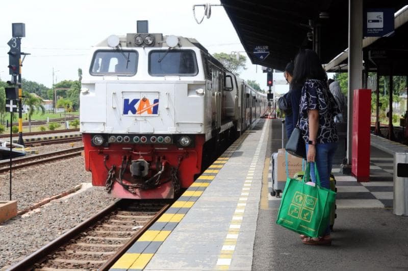 Ada tiga kereta api (KA) baru yang akan beroperasi di wilayah Daop 4 Semarang mulai 1 Juni 2023. (MI/Supardji Rasban)