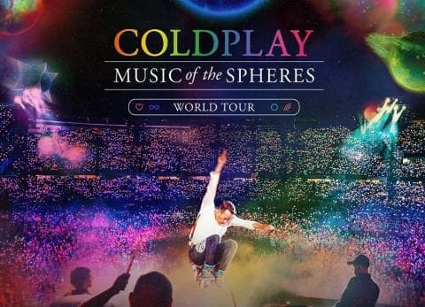 Poster konser Coldplay. (PK Entertainment)