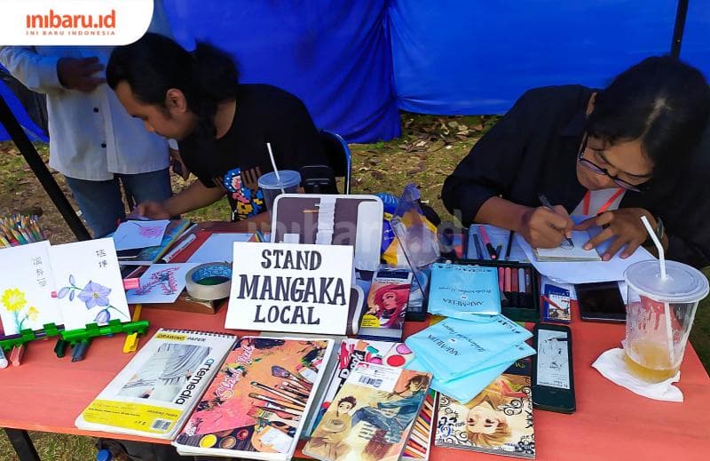 Ada Stand Mangaka Lokal Semarang di Festival Nimats Unnes 2023