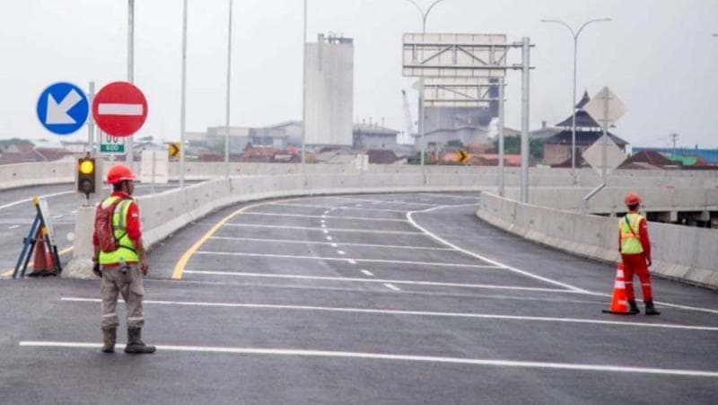 Rute Rekayasa Lalu Lintas saat Jembatan Tol Kaligawe Dibongkar