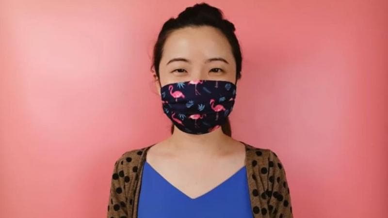 Masker kain memiliki efektivitas sebesar 70 persen mencegah virus, bisa digunakan selama 4 jam, dan bisa dicuci kembali. (Dok. Screenshoot Maker's Habitat/Dinny Mutiah)
