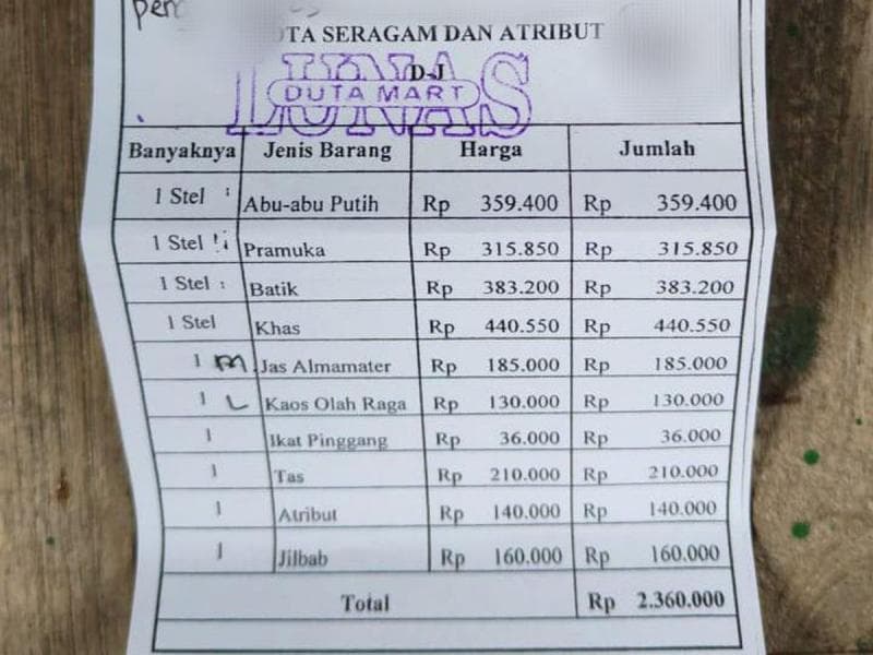 Sebenarnya Sekolah Boleh Jual Seragam Nggak, sih?