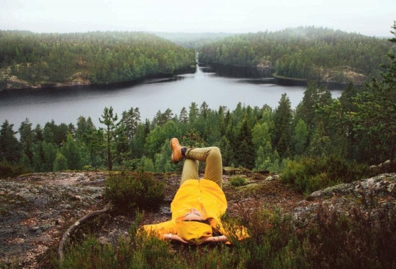 Ilustrasi: Berhubugan dengan alam merupakan salah satu bentuk dari konsep sisu yang diterapkan oleh masyarakat Finlandia. (Istimewa)