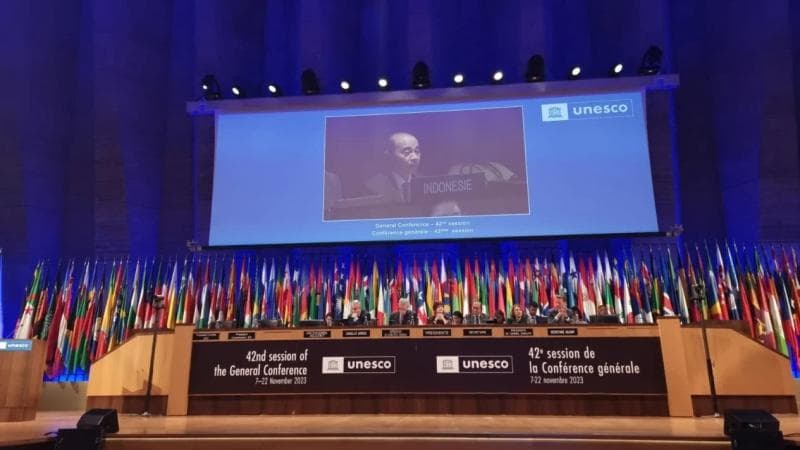 Bahasa Indonesia Jadi Salah Satu Bahasa Resmi Konferensi Umum UNESCO