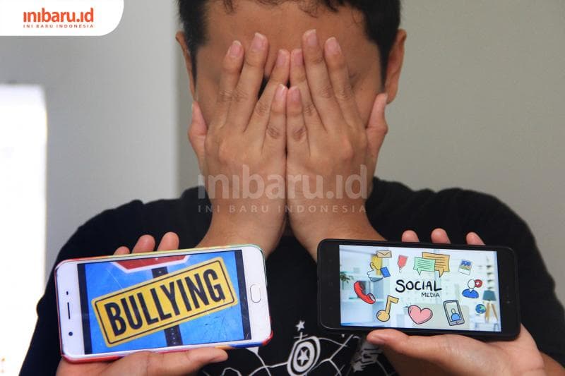 Ilustrasi virtual bullying.  (Inibaru.id/ Triawanda Tirta Aditya)<br>