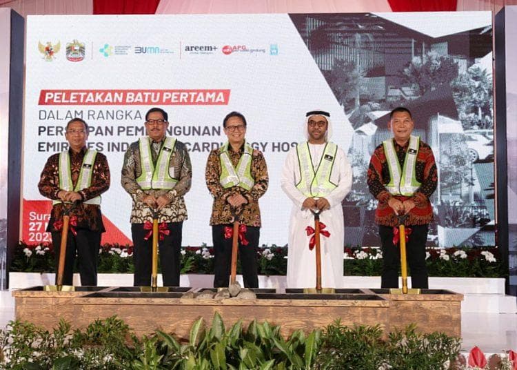 Indonesia bekerjasama dengan Uni Emirat Arab (UEA) membangun Rumah Sakit Kardiologi di Kota Surakarta. (dok. Kemkes)