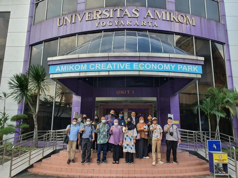 Universitas Amikom, salah satu kampus di Condongcatur Yogyakarta. (Amikom)