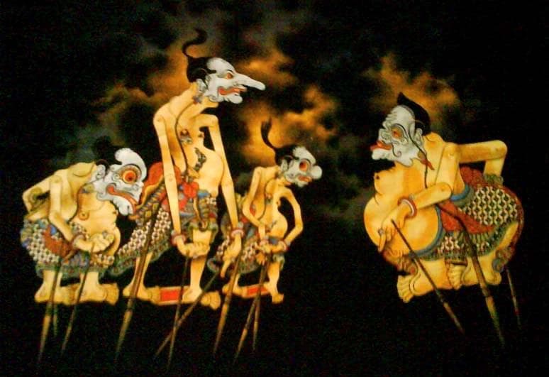 Punokawan, empat sosok yang dihadirkan dalam Mahabarata versi Jawa oleh Sunan Kalijaga sebagai media dakwa. (Daarut tauhiid)