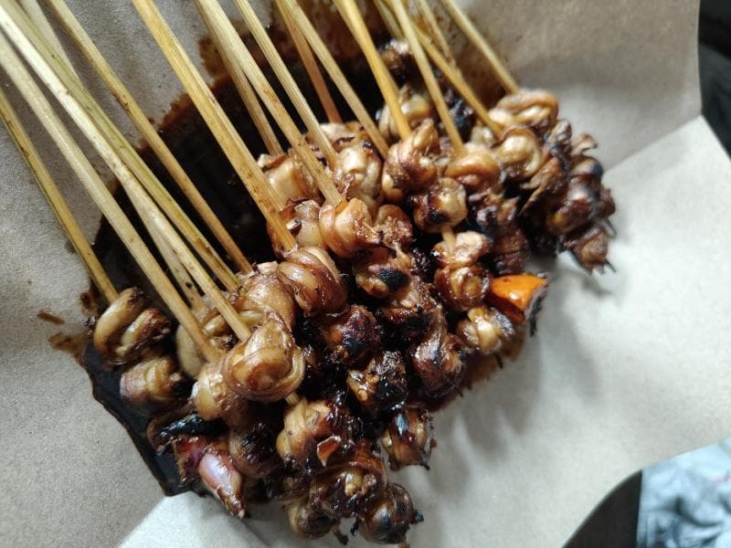 Mencicipi Kelezatan Satai Jamur Abah Salimin di Tegal