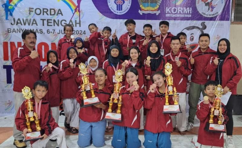 Forda Jateng: Kontingen Taekwondo Magelang Sabet 18 Medali
