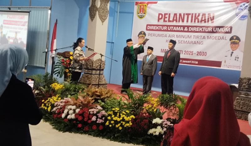 Pekerjaan yang Menanti Dua Ujung Tombak Baru PDAM Tirta Moedal Semarang