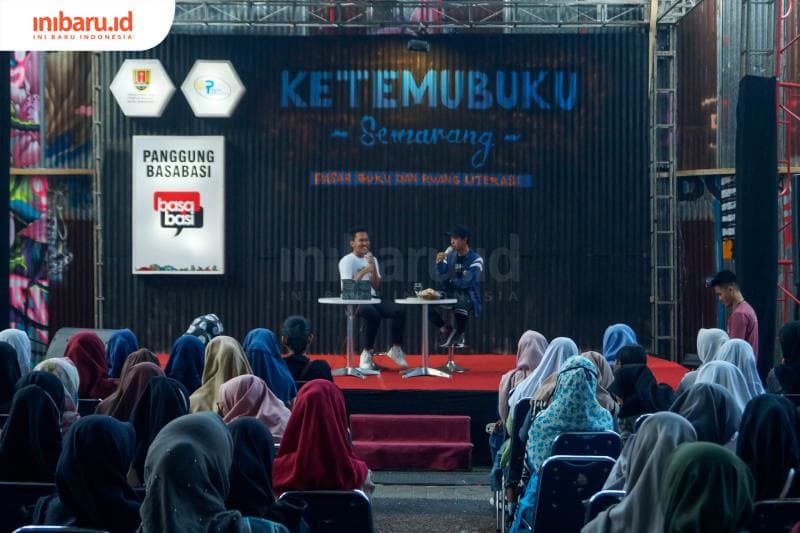 Salah satu rangkaian acara Festival Ketemu Buku yang sempat diselenggarakan di Gedung Wanita, Kota Semarang pada 2019 lalu. (Inibaru.id/ Audrian F)<br>