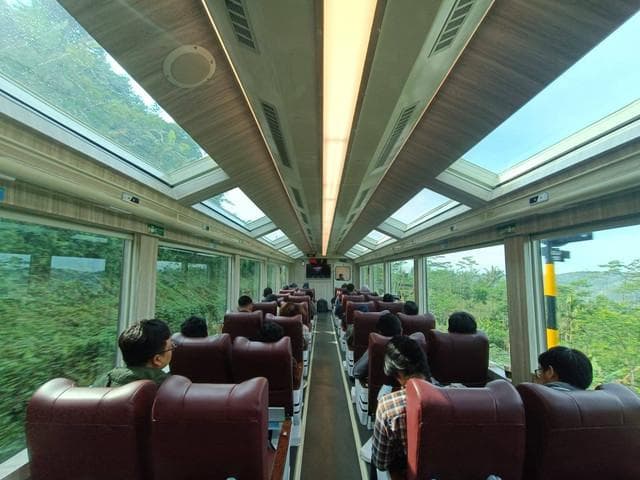 Mudik Eksklusif Jakarta-Solo-Jogja Makin 'Vibes' dengan Kereta Panoramic