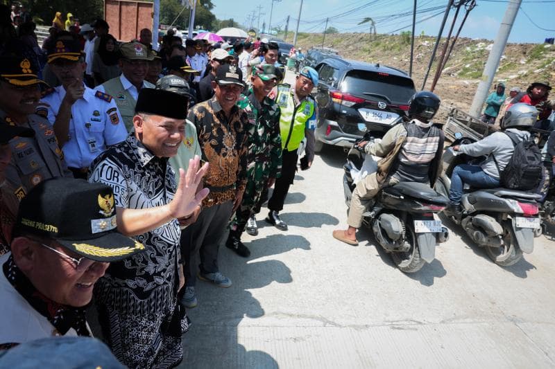 Perbaikan Jalan Pasca-banjir Selesai, Jalur Semarang-Godong Kembali Normal