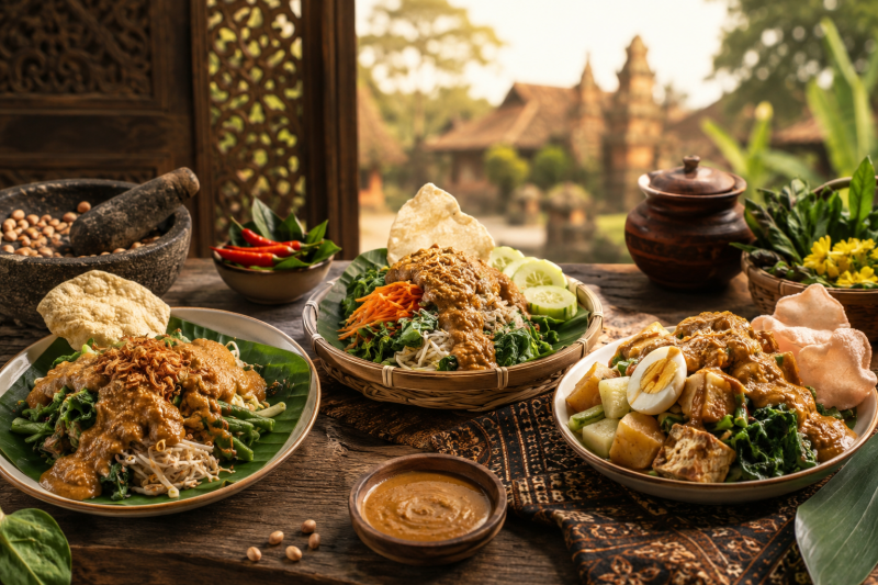 Jejak Panjang Pecel, Lotek, dan Gado-Gado: Saat Salad Nusantara Punya Cerita Peradaban